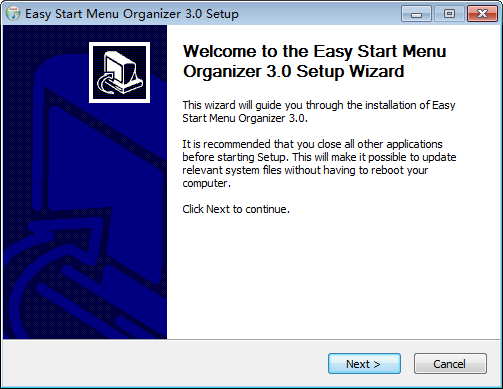 Easy Start Menu Organize