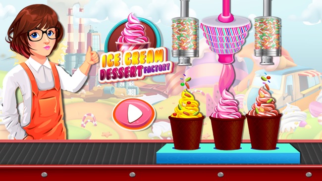 冰淇淋甜品厂
