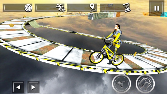 不可能的轨道骑自行车比赛苹果版