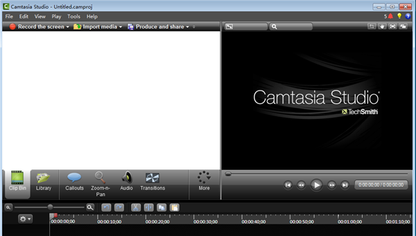 Camtasia Studio导入音乐教程