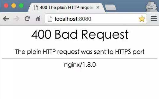 浏览器提示400 bad request解决方法